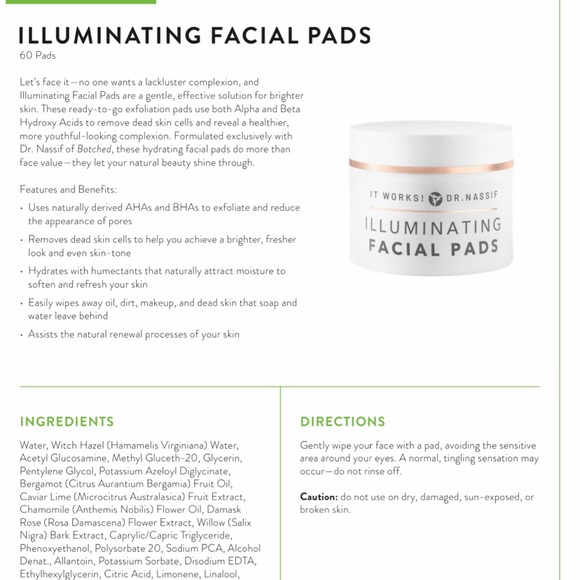 Facial Pads - Picture 2 of 2